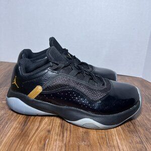 Nike Air Jordan 11 CMFT Low 'DMP' Black Metallic Gold youth size 5.5Y